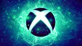 The globular Xbox logo, spewing green light. It looks radioactive. I hope the consoles aren't.