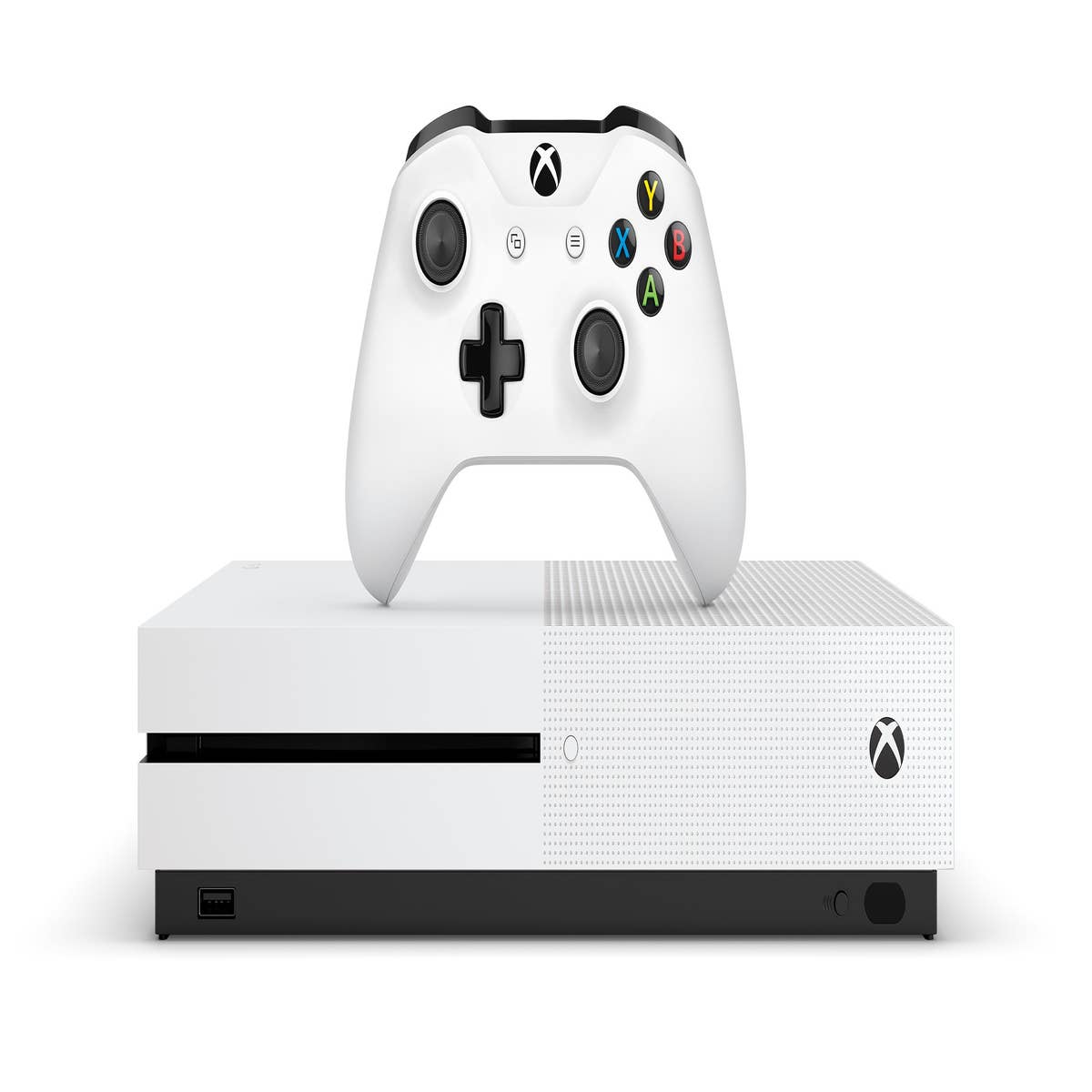 Xbox One S 1TB With Gears of War 4 and Halo 5 Games Consoles
