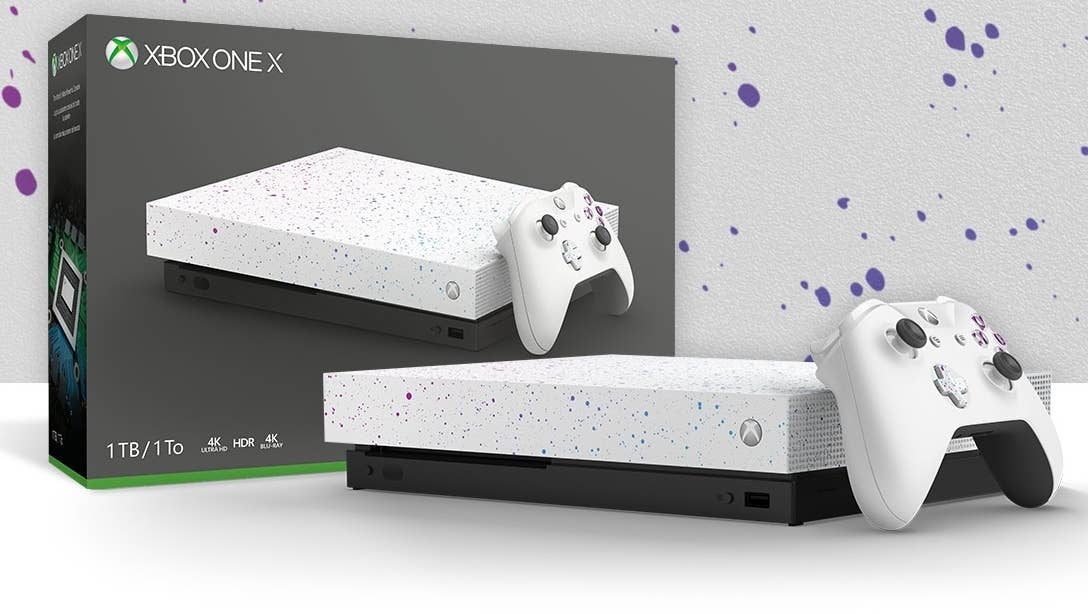 Já está disponível a nova edição da Xbox One X com salpicos de