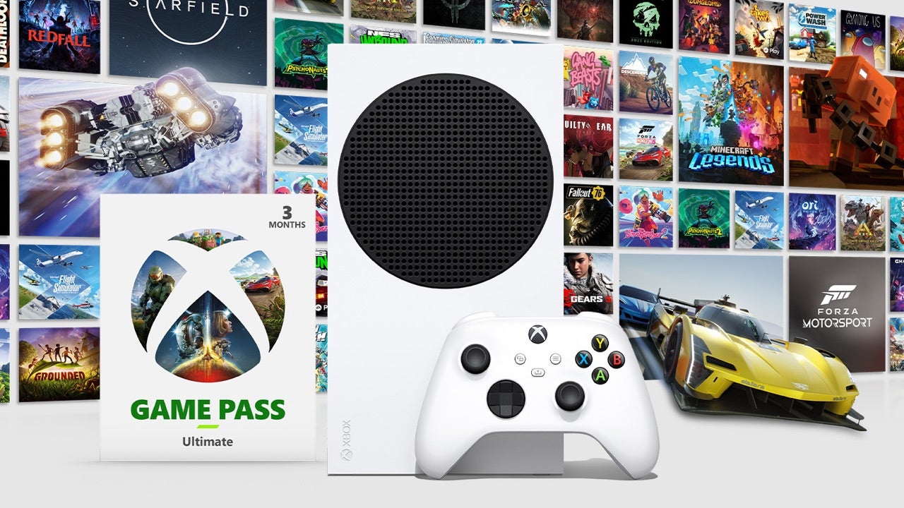 Xbox Series S Starter Bundle including 3 Months of Game Pass Ultimate