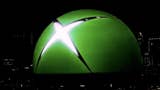 Green Xbox logo lights up a dark night in Las Vegas on the Sphere