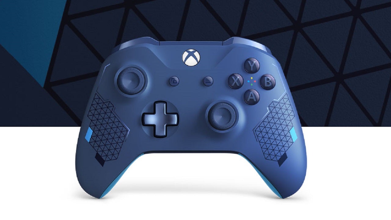 Sport blue special edition xbox clearance controller