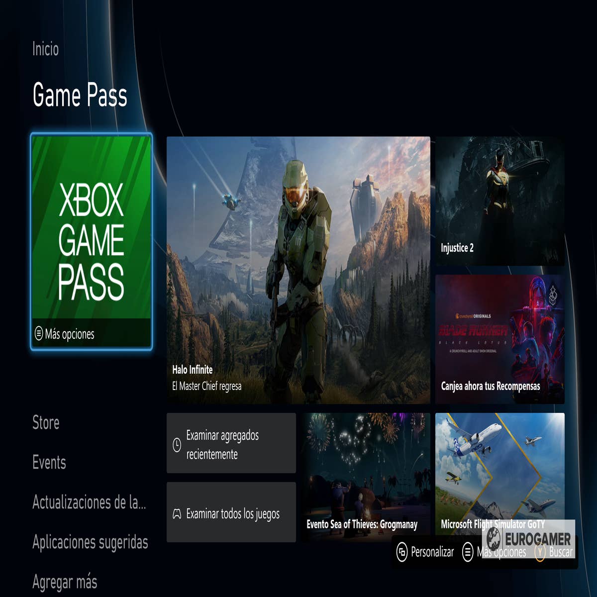 Xbox ha lanzado su actualización de septiembre para la interfaz de