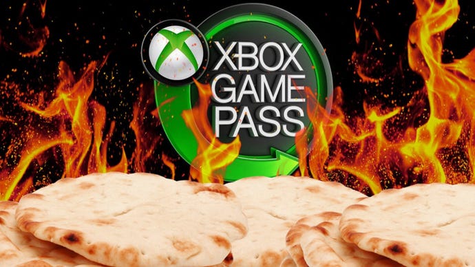 xbox game pass burning
