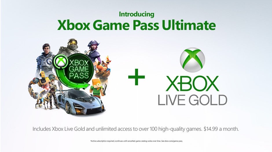 Xbox game pass on sale ultimate include live