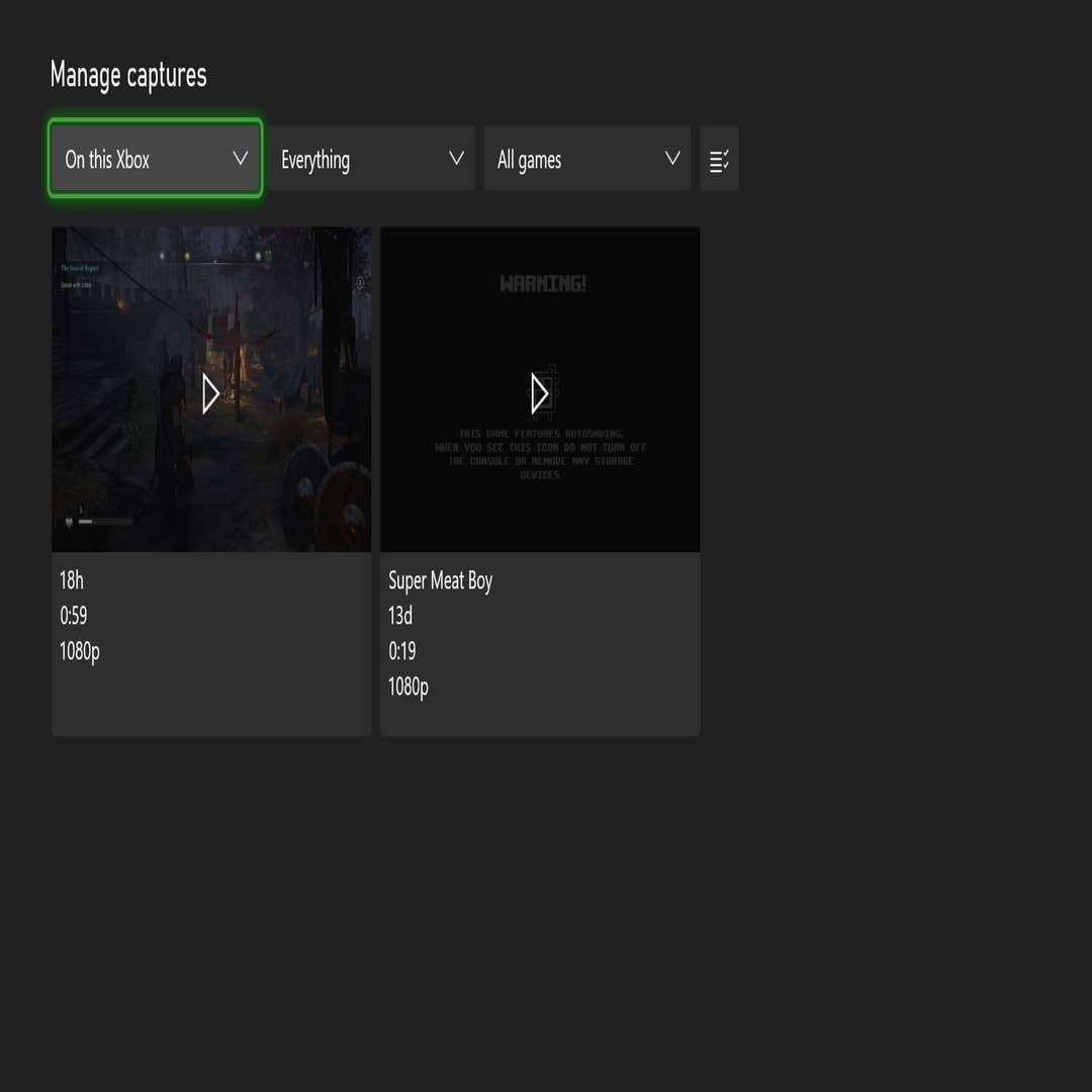 Xbox Series capture settings: How to capture and where to find screenshots  and video are stored explained