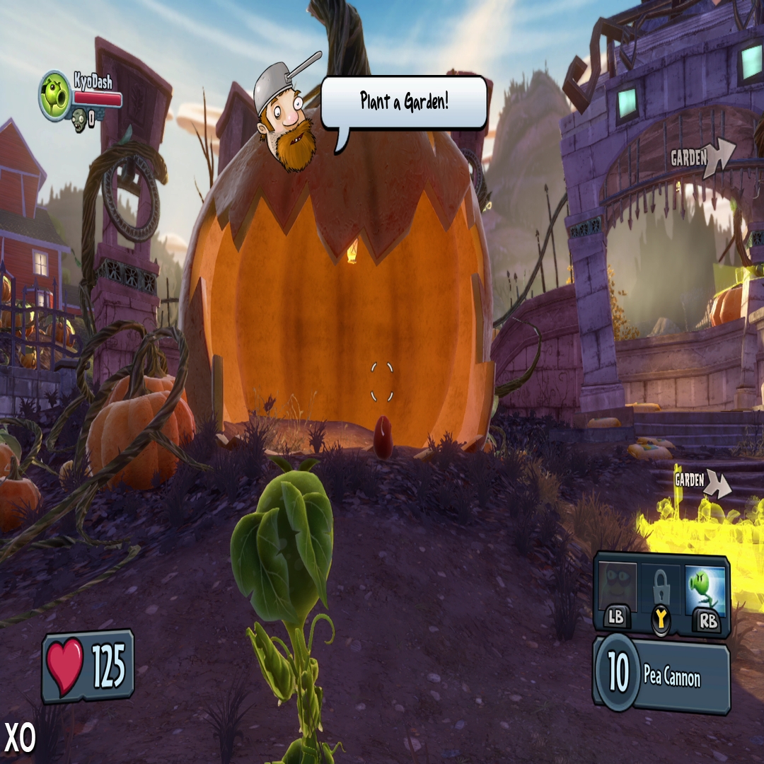 Plants vs. Zombies: Garden Warfare - Gameplay Walkthrough Part 2 - Welcome  Mat (Xbox One) 