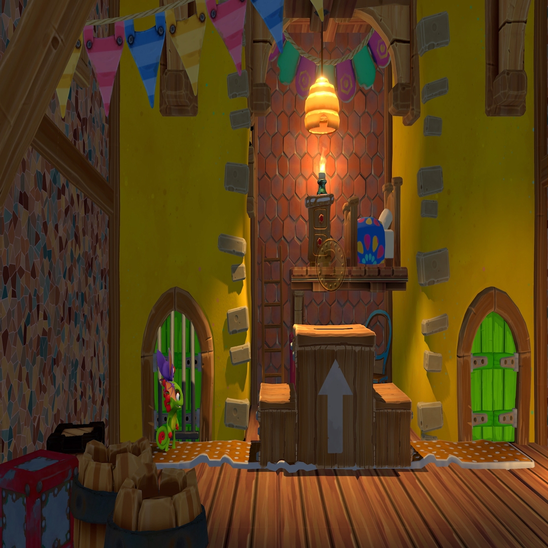 on Yooka-Laylee and elsewhere Switch, Impossible superb spotless the Lair: