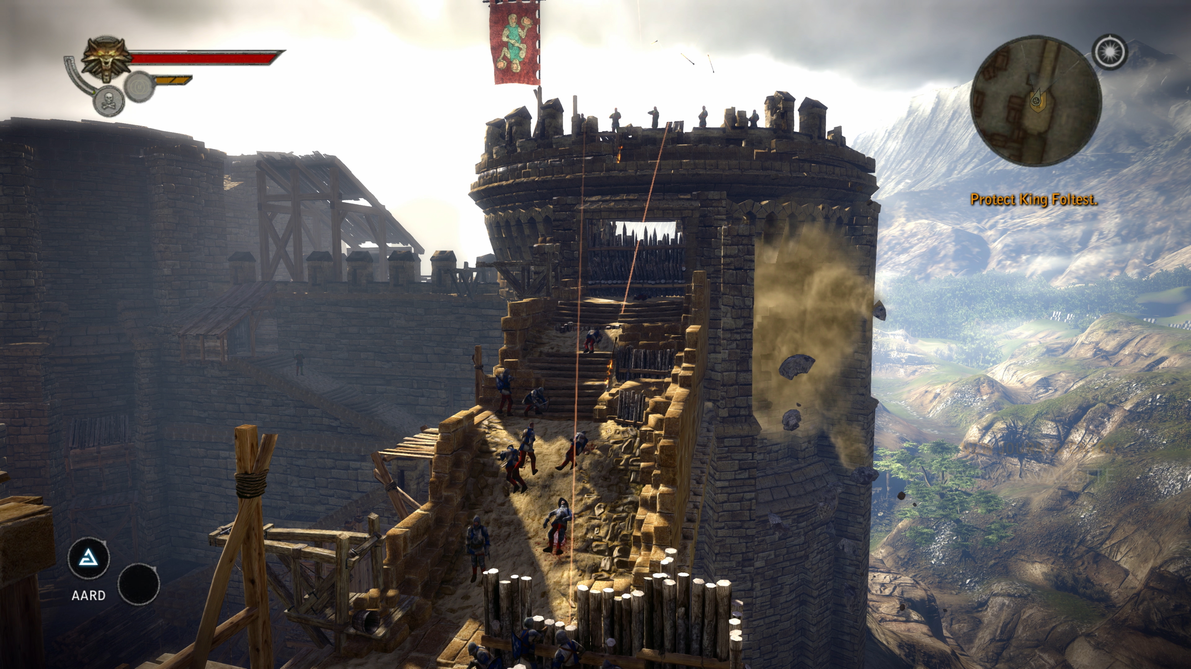 Digital Foundry - Witcher 2 a 4K na Xbox One X comparado com a