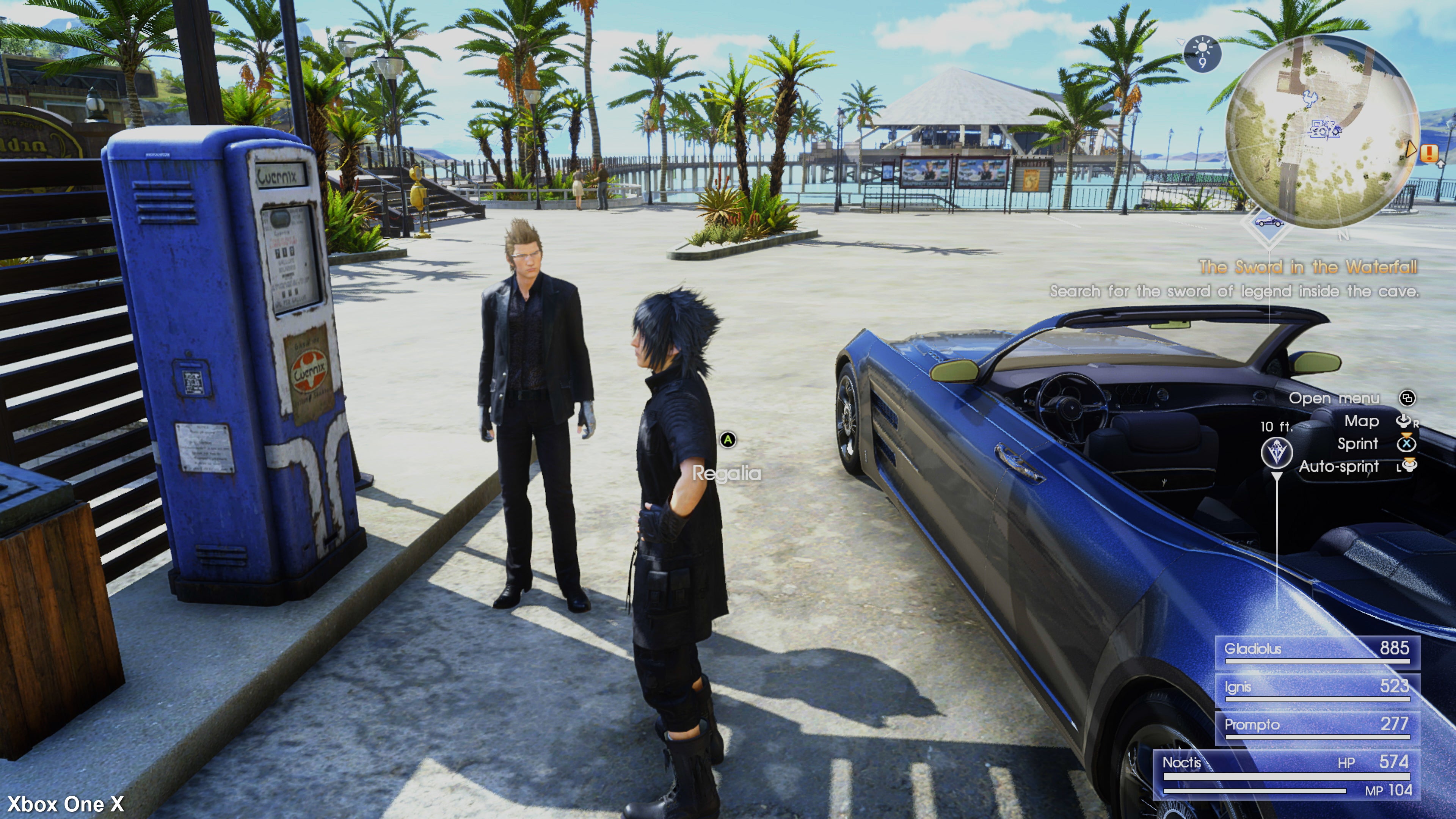 Final Fantasy 15 on Xbox One X: improved over Pro but issues