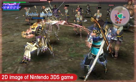 SAMURAI WARRIORS: Chronicles, Jogos para a Nintendo 3DS