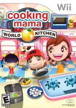 Caixa de jogo de Cooking Mama: World Kitchen
