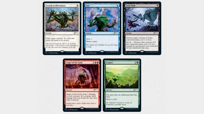 Yargle Secret Lair Magic: The Gathering cards