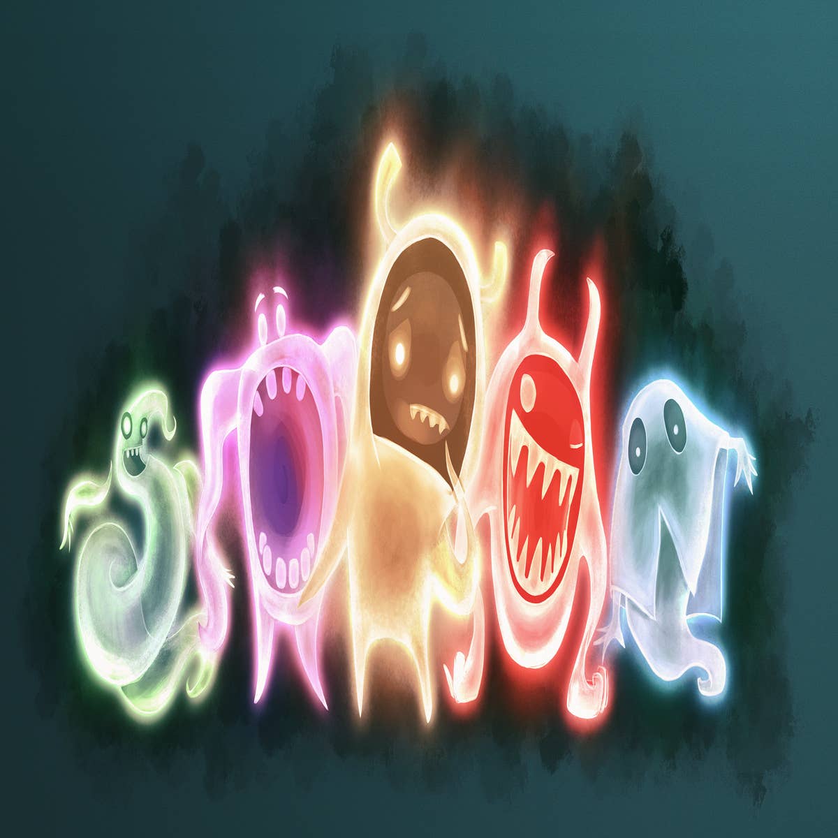 The first neon ghost.