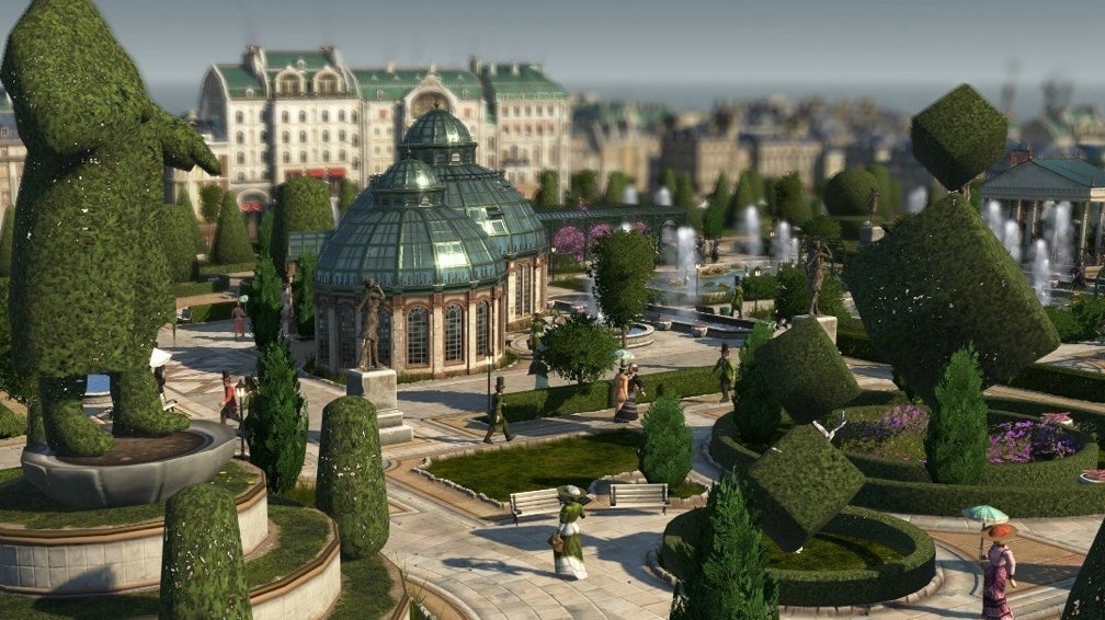 You can build your own botanical garden in Anno 1800's latest DLC