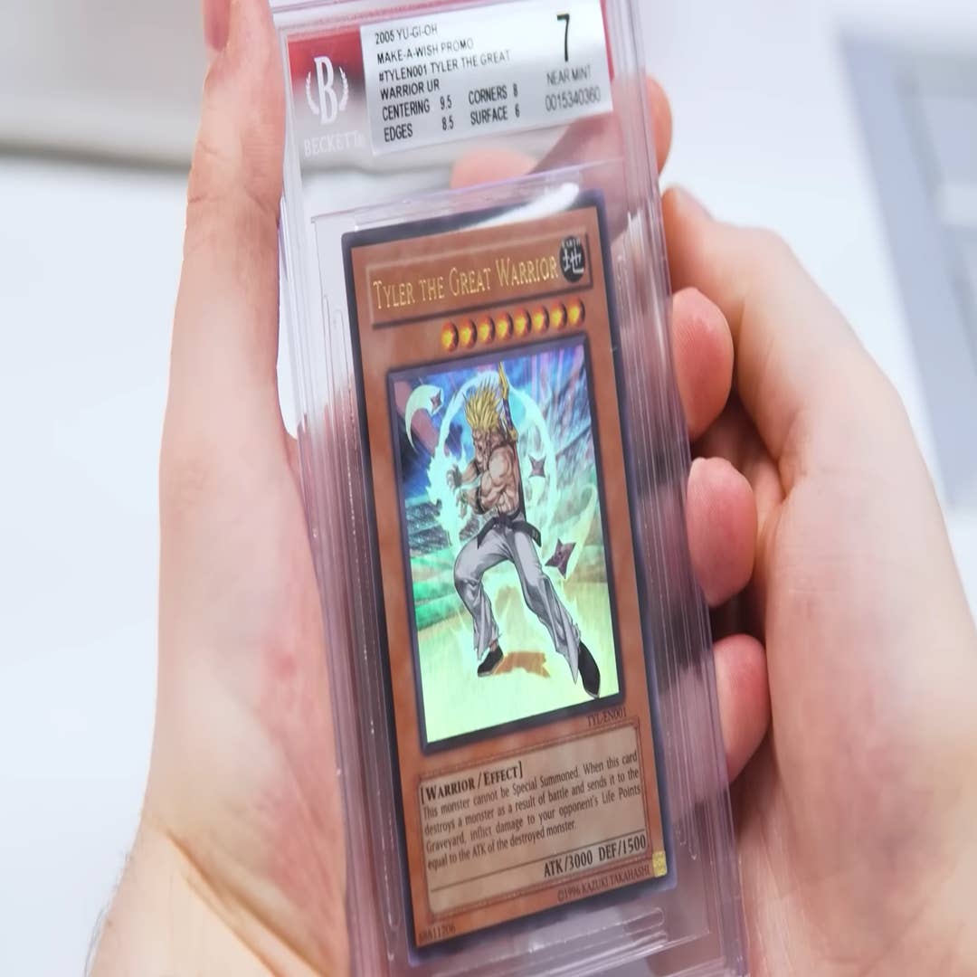 Rarest Yu-Gi-Oh! Card Of All Time, One-Of-A-Kind Tyler The Great Warrior,  Going Up For Sale | Dicebreaker