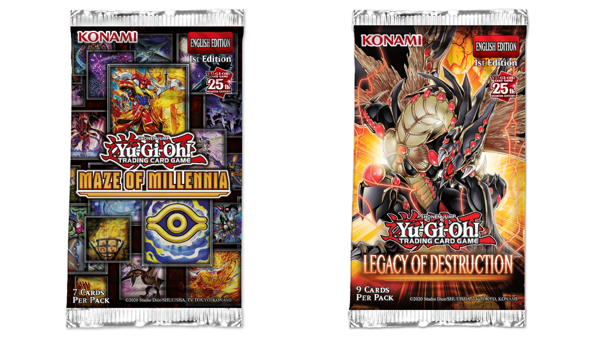 Yu Gi Oh 2024 Release Schedule Every Upcoming Core Booster Structure   Yu Gi Oh Tcg Boosters Maze Of Millennia Legacy Of Destruction 