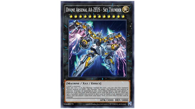 Yu-Gi-Oh! TCG Divine Arsenal AA-Zeus Sky Thunder card image 2