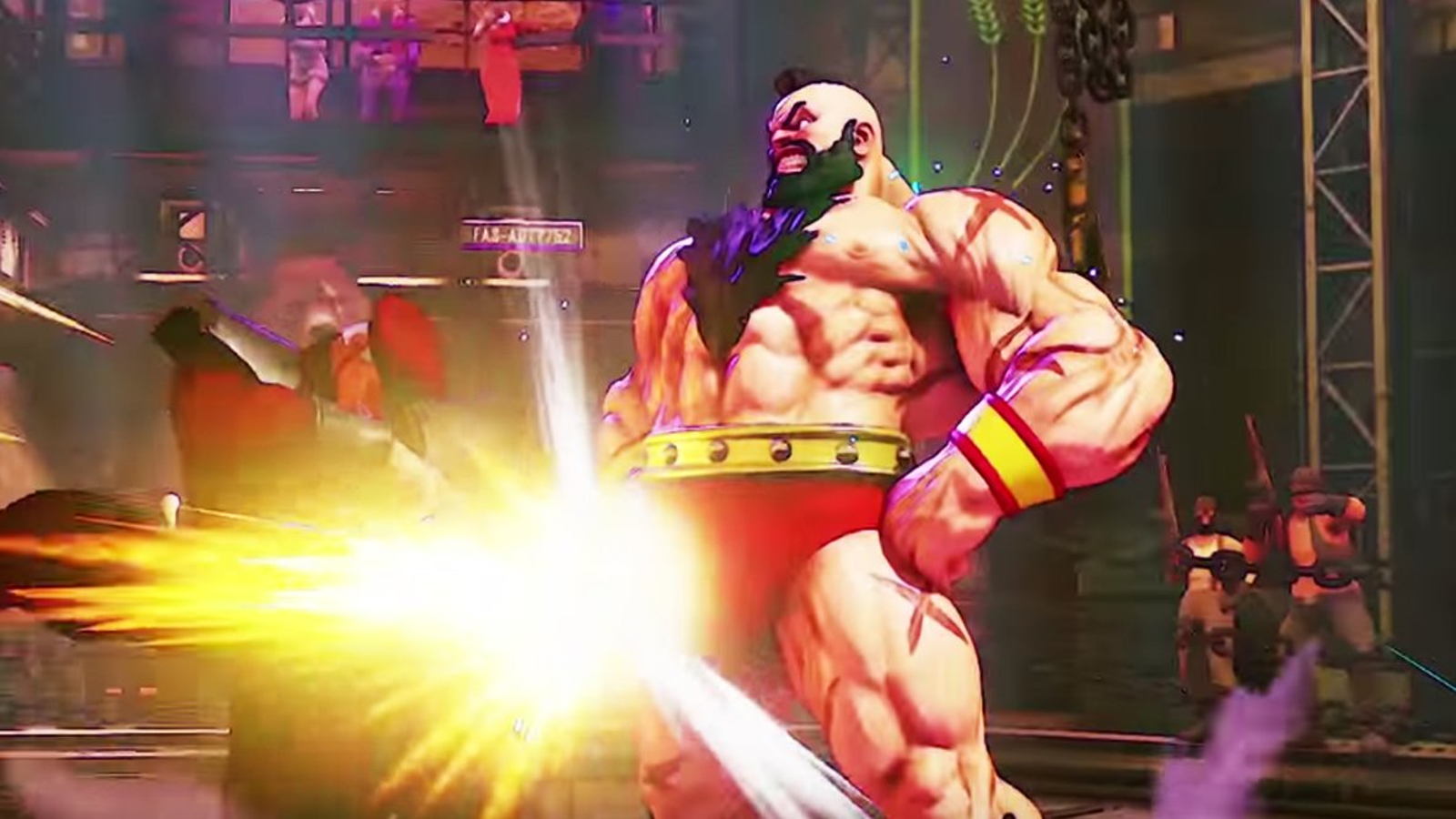 Zangief returns for Street Fighter 5
