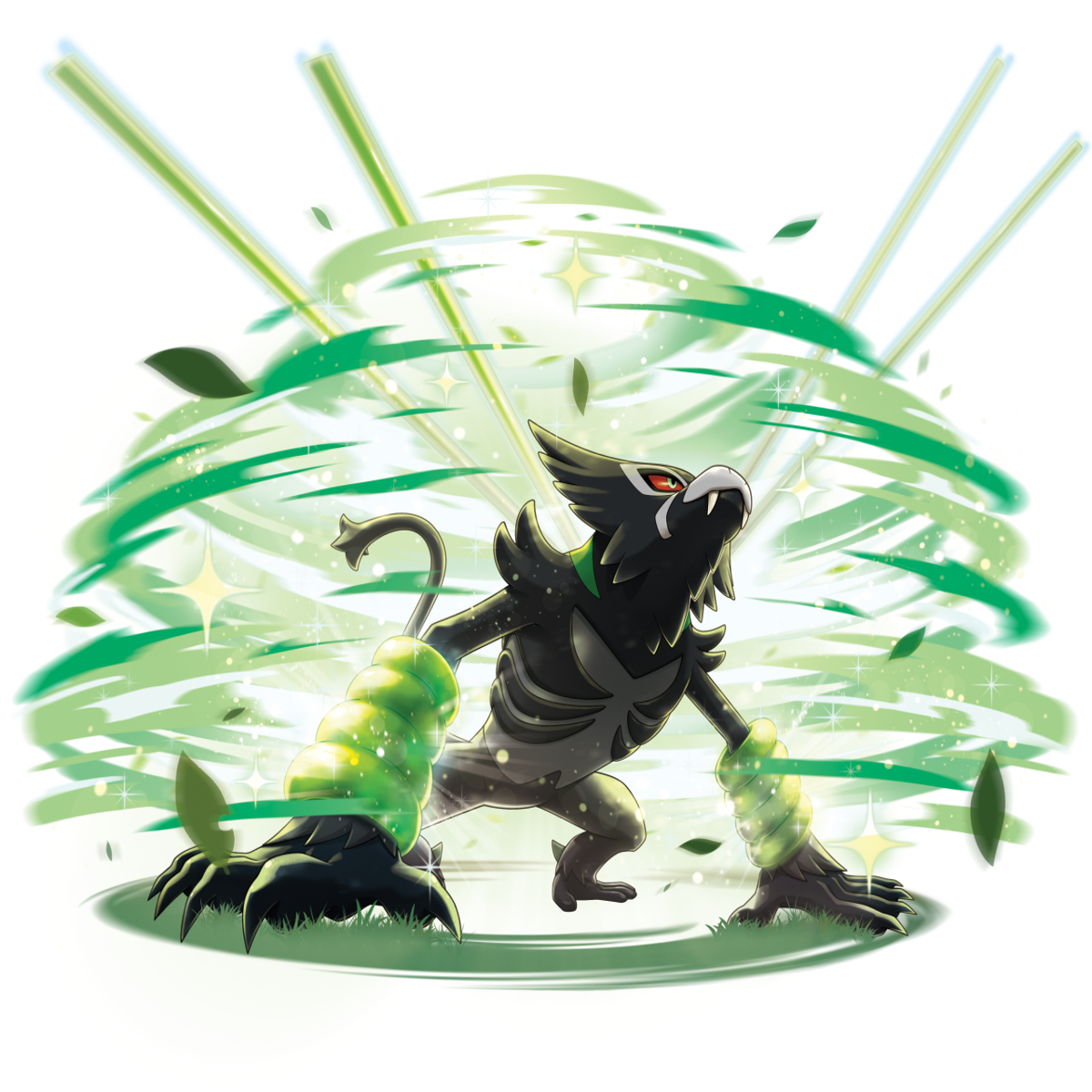 Pokemon Sword and Shield Mythical Zarude has a healing signature move