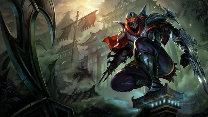 Zed from League of Legends.