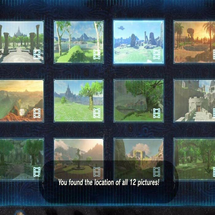 Zelda: Breath of the Wild Memory Locations in order for the Captured  Memories quest
