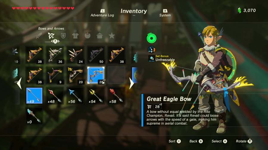 Zelda Breath of the Wild Best Bows Where to Find the Best Bows