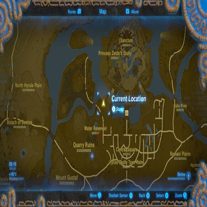 Why 'Zelda: Breath Of The Wild' Has The Greatest Gaming Map, Ever