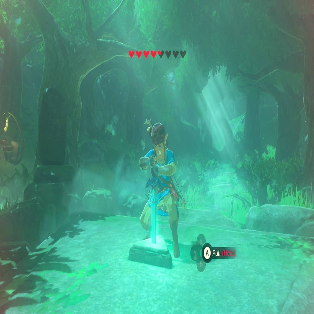 Zelda Breath of the Wild Master Sword Location Guide