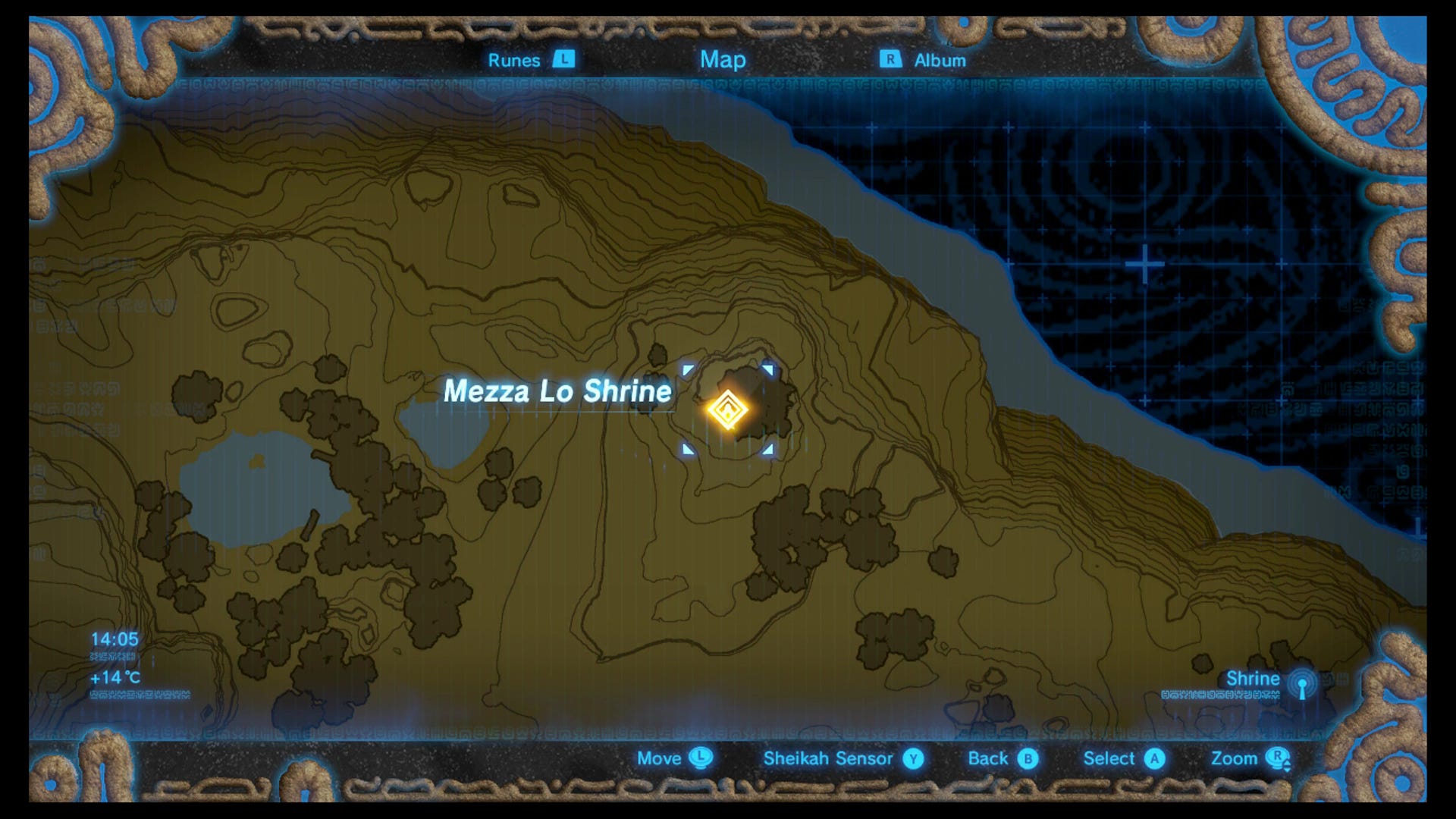 Mezza Map Mezza Lo Shrine Map : Zelda – DKCICX