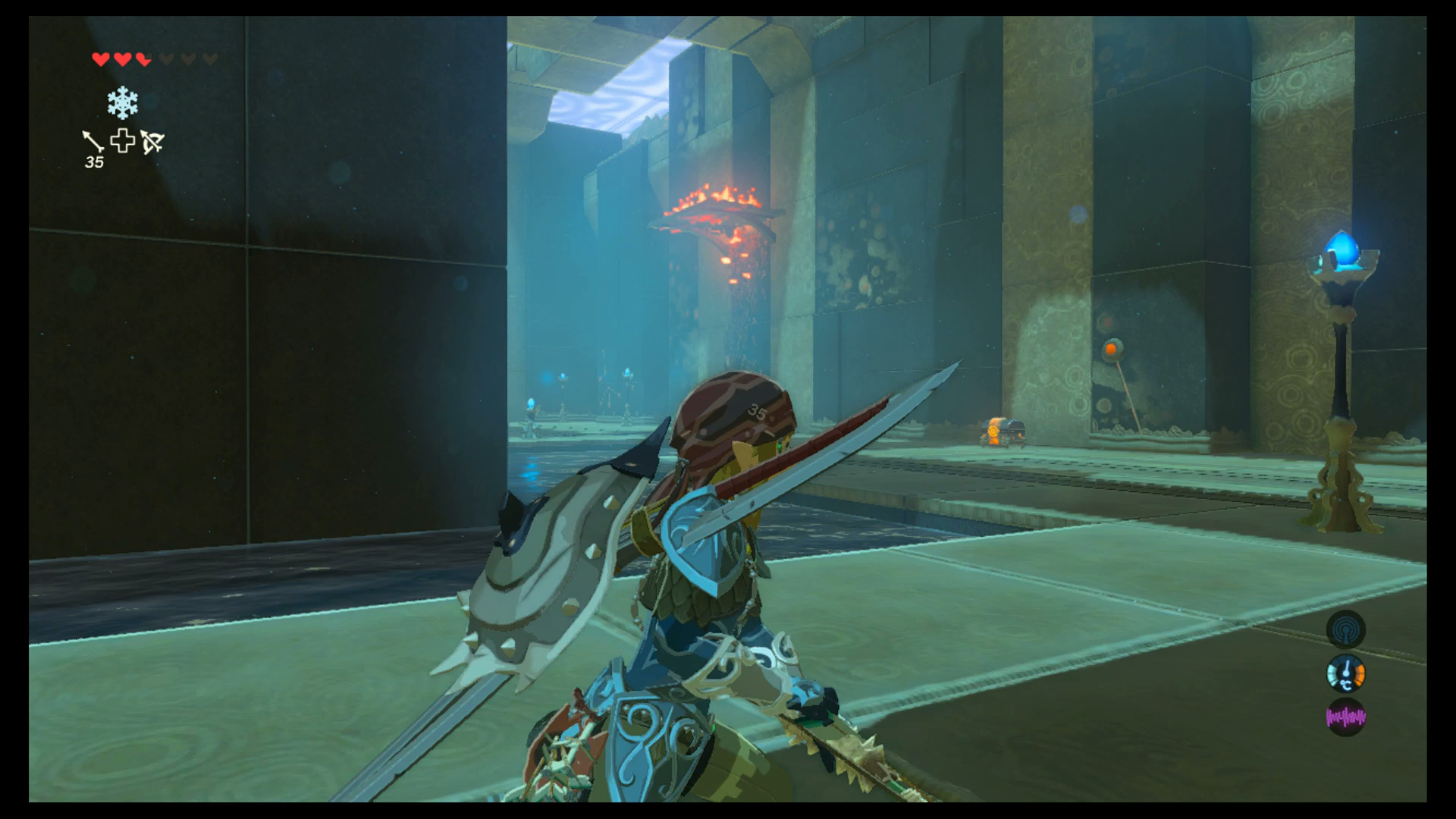 Zelda Rucco Maag and Five Torches trial solution in Breath of the