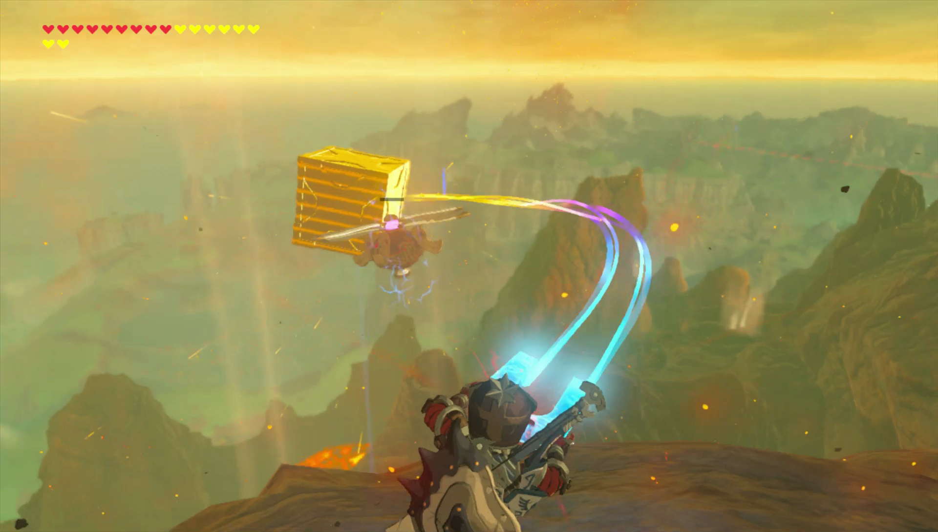 Zelda Breath of the Wild Vuurtitaan Vah Rudania Yunobo, drones