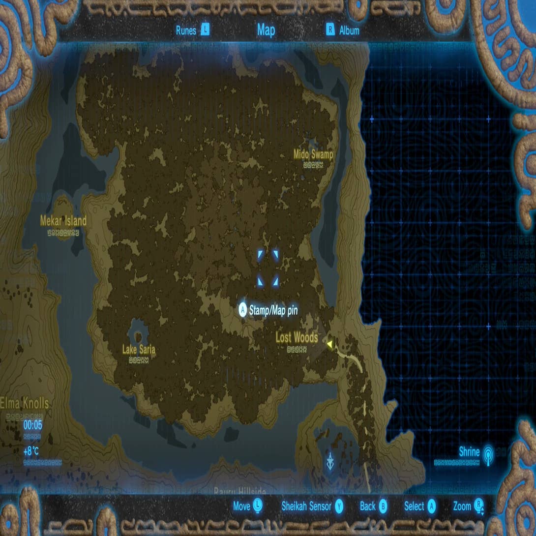 Zelda: Breath Of The Wild - Lost Woods Route Directions And How To Reach  Korok Forest | Eurogamer.Net