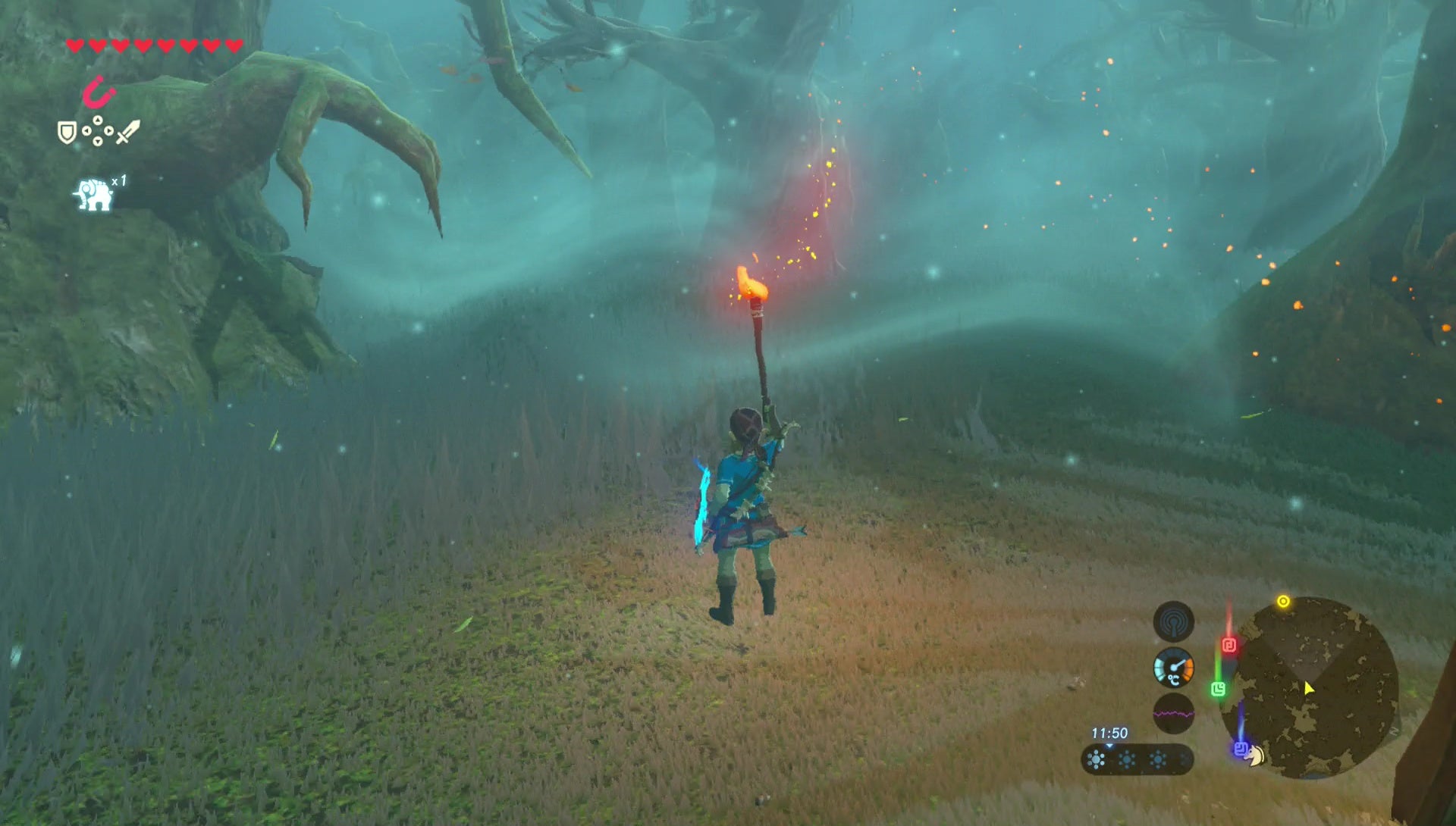 Zelda Breath of the Wild Lost Woods route directions and how to