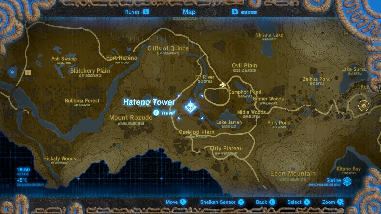 Where Is The Blue Flame In Hateno Village