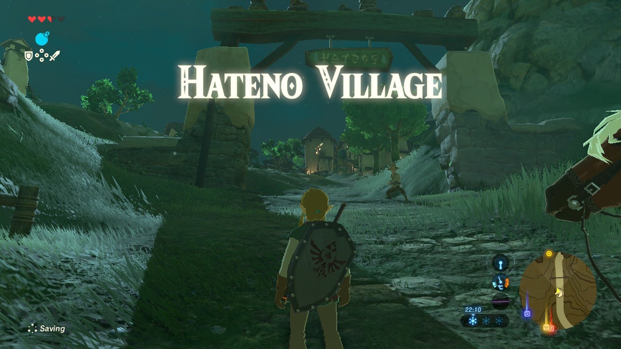 Where Is The Blue Flame In Hateno Village Zelda: Breath of the Wild - Locked Mementos, how to get to Hateno