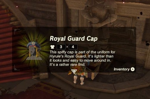 Zelda EX Royal Guard Rumors Where to find Royal Guard Uniform, Royal