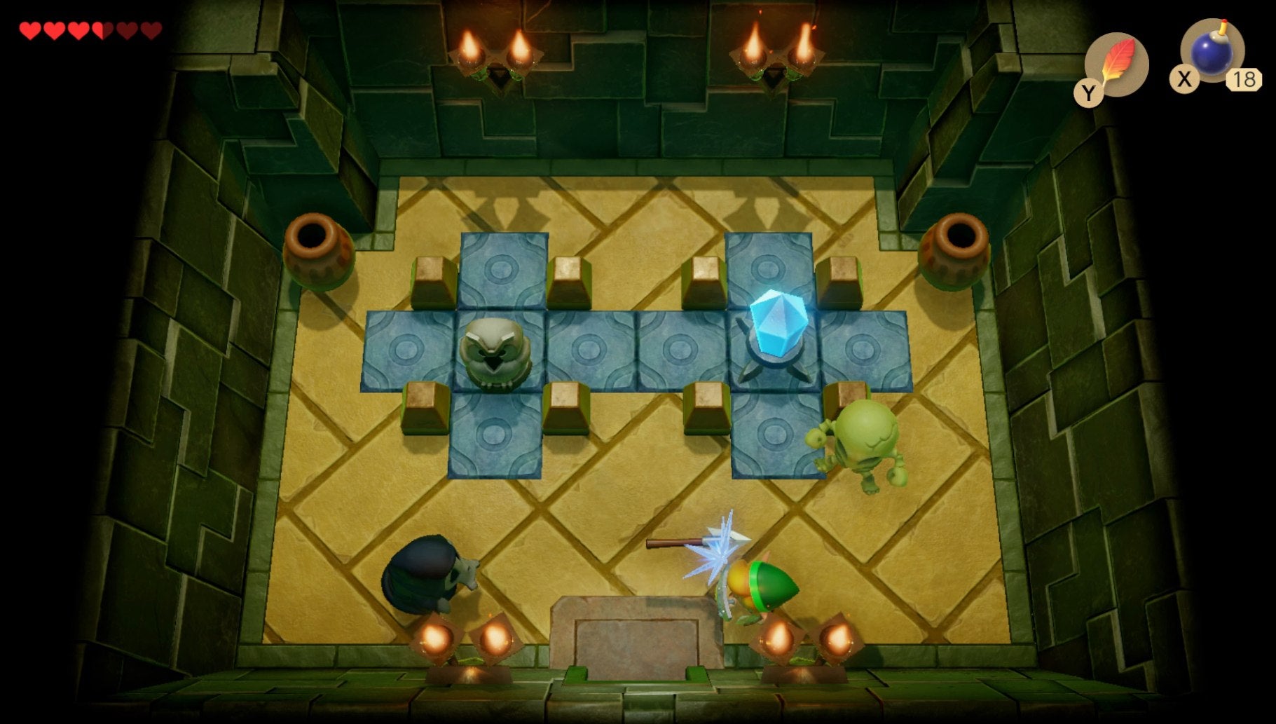 Zelda Link's Awakening Key Dungeon Walkthrough How to Beat the Key