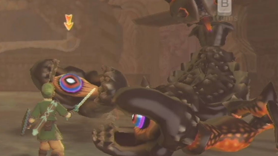 Skyward Sword Moldarach | Zelda: Skyward Sword HD Moldarach Boss Battle ...