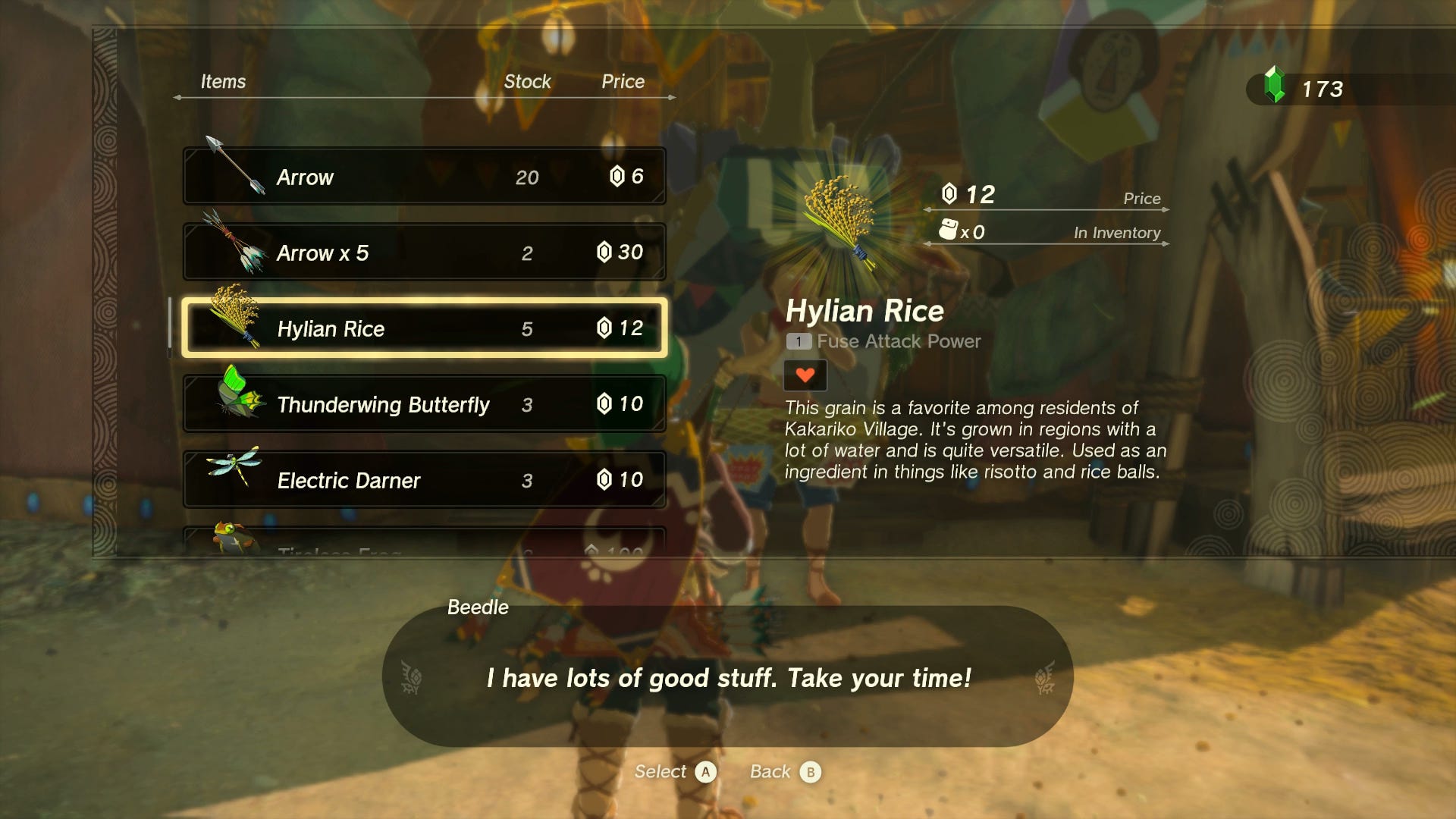 Zelda: Tears of the Kingdom Gourmets gone Missing - Hylian Rice | VG247