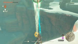 Link using Autohand to reflect light into the Heroine's Manuscript treasure location