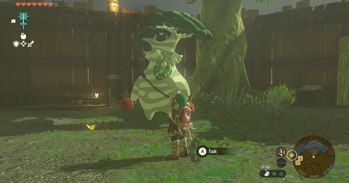 Zelda Tears of the Kingdom Hestu location How to increase inventory