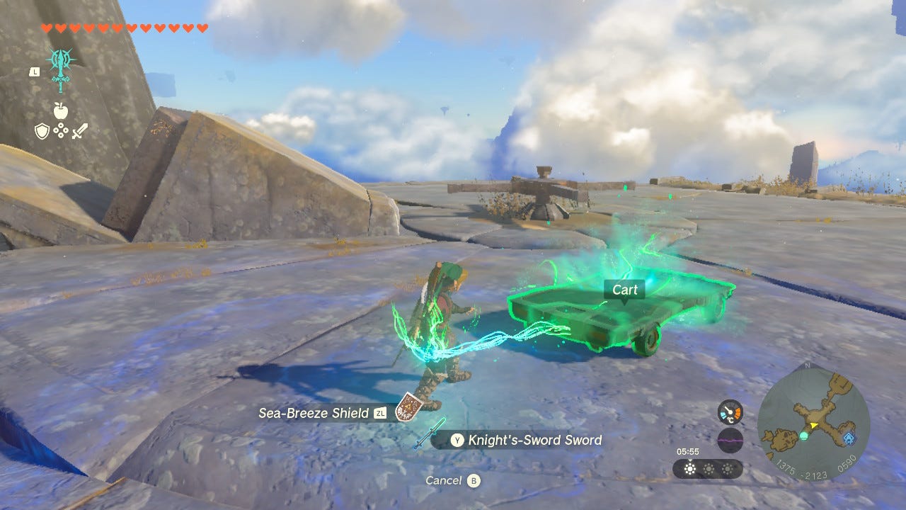 How to shield surf in Zelda Tears of the Kingdom VG247