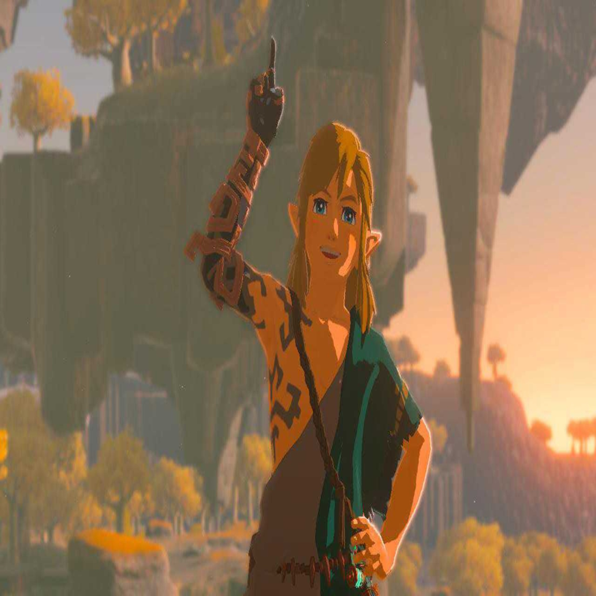 Legend of Zelda: Tears of the Kingdom Link Portrait (Download Now) 