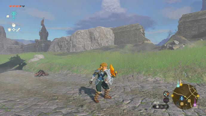 zelda totk amber zora shield