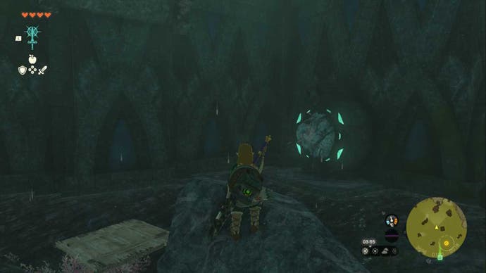 Zelda Totk Ancient Zora Waterworks Erster blockierter Pfeifortort