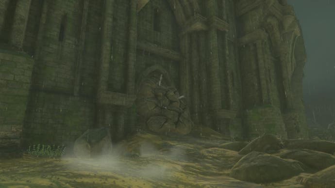 Zelda Totk Anruf aus den Tiefen blockierte den Dammeingang