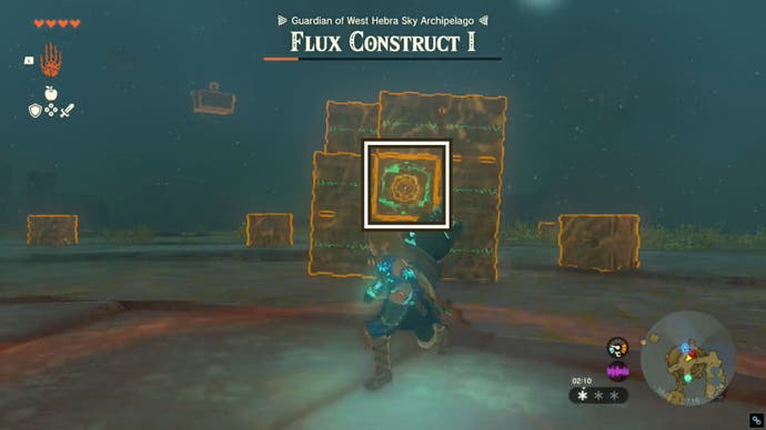 zelda totk flux construct i glowing cube final location in cube