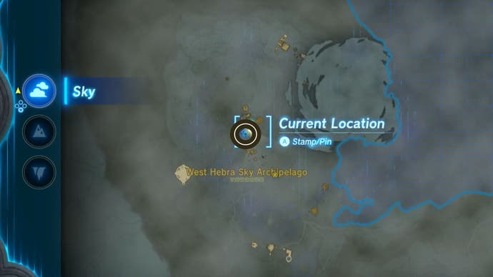 zelda totk ijo-o shrine basic map location