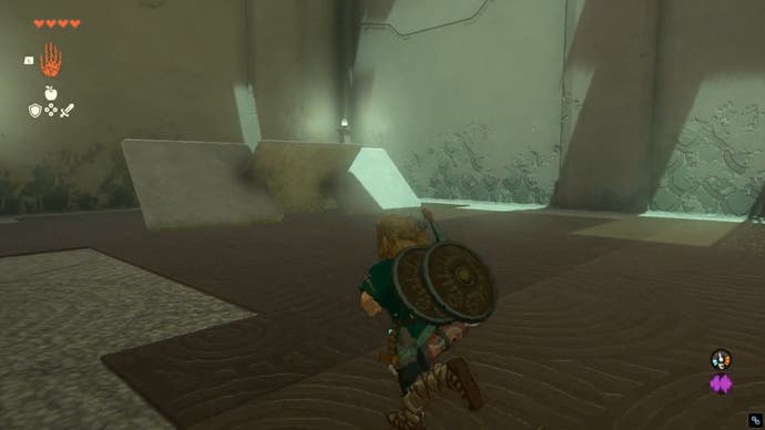 Zelda Totk Jiosin Shrine Cross Eröffnungsraum eins